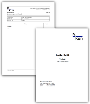 Technische Beratung und externe Projektunterstützung